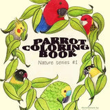 Parrot Coloring Book: Nature Series - Paperback