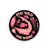 stay wild and weird deep sea sticker