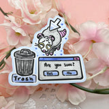 Internet Trash Opossum ~  Sticker