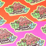 Sedona Arizona Red Rocks Small Town Vinyl Sticker