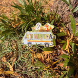 animal caravan sticker