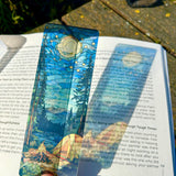 Stained Glass Camping Bookmark - Colorful Nature Design, Perfect for Outdoor Lovers, Book Lovers, and Adventurers, Unique Gift for Campers!