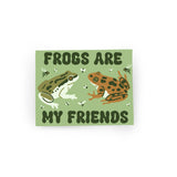 friend to frogs sticker | frog sticker