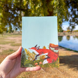 fox & forest notepad