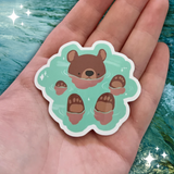 River Bear ~ Sticker v.2
