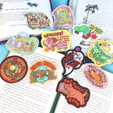 The World Is Open | Read | Books | Art | Vinyl Sticker