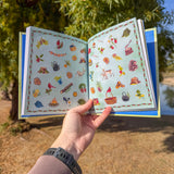 a nature lover's sticker book