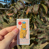 howdy coyote sticker