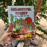 desert kids coloring book