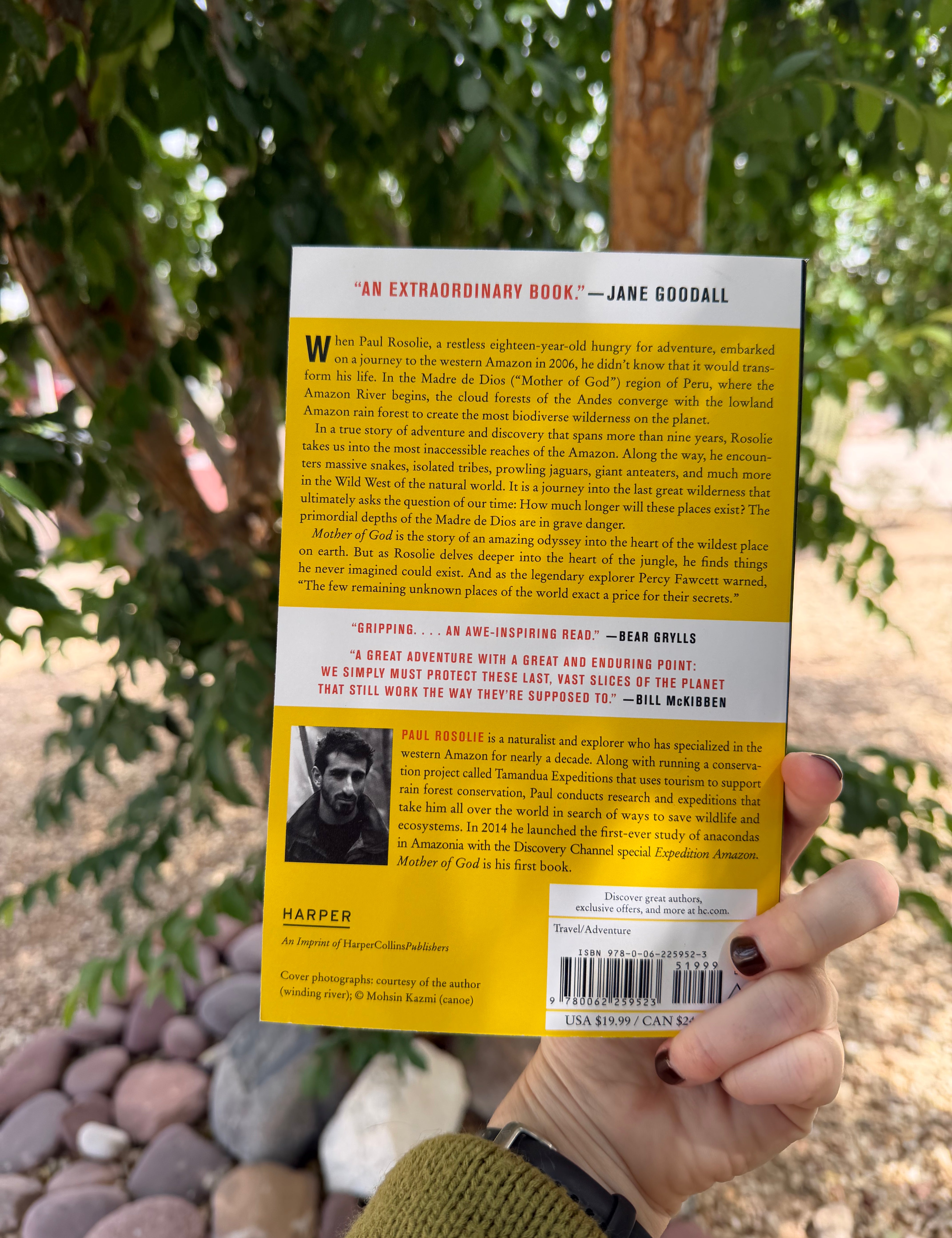 mother of god by paul rosolie - praised by jane goodall & bear grylls | amazon rainforest memoir
