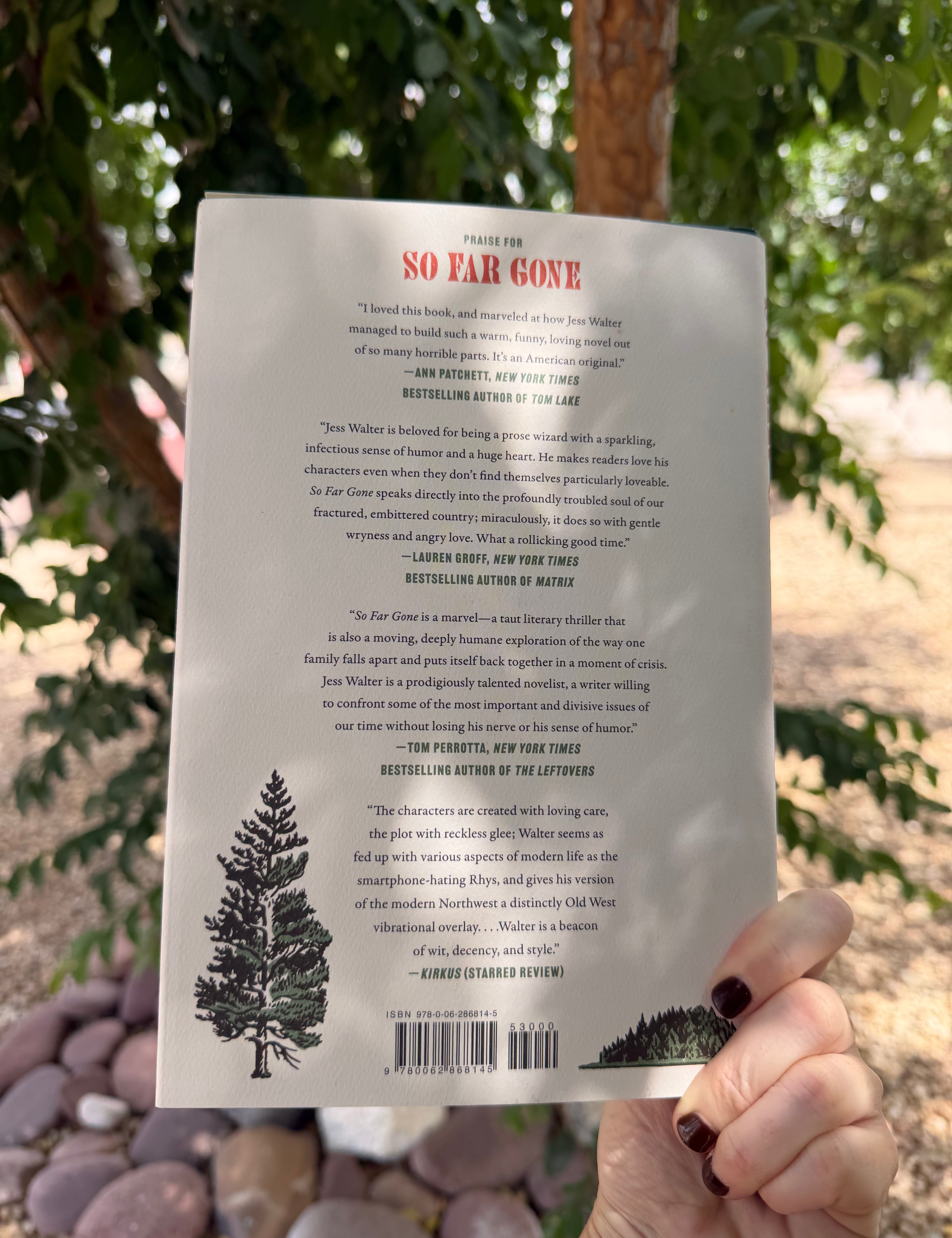 so far gone by jess walter | a satirical thriller about extremism & a divided america