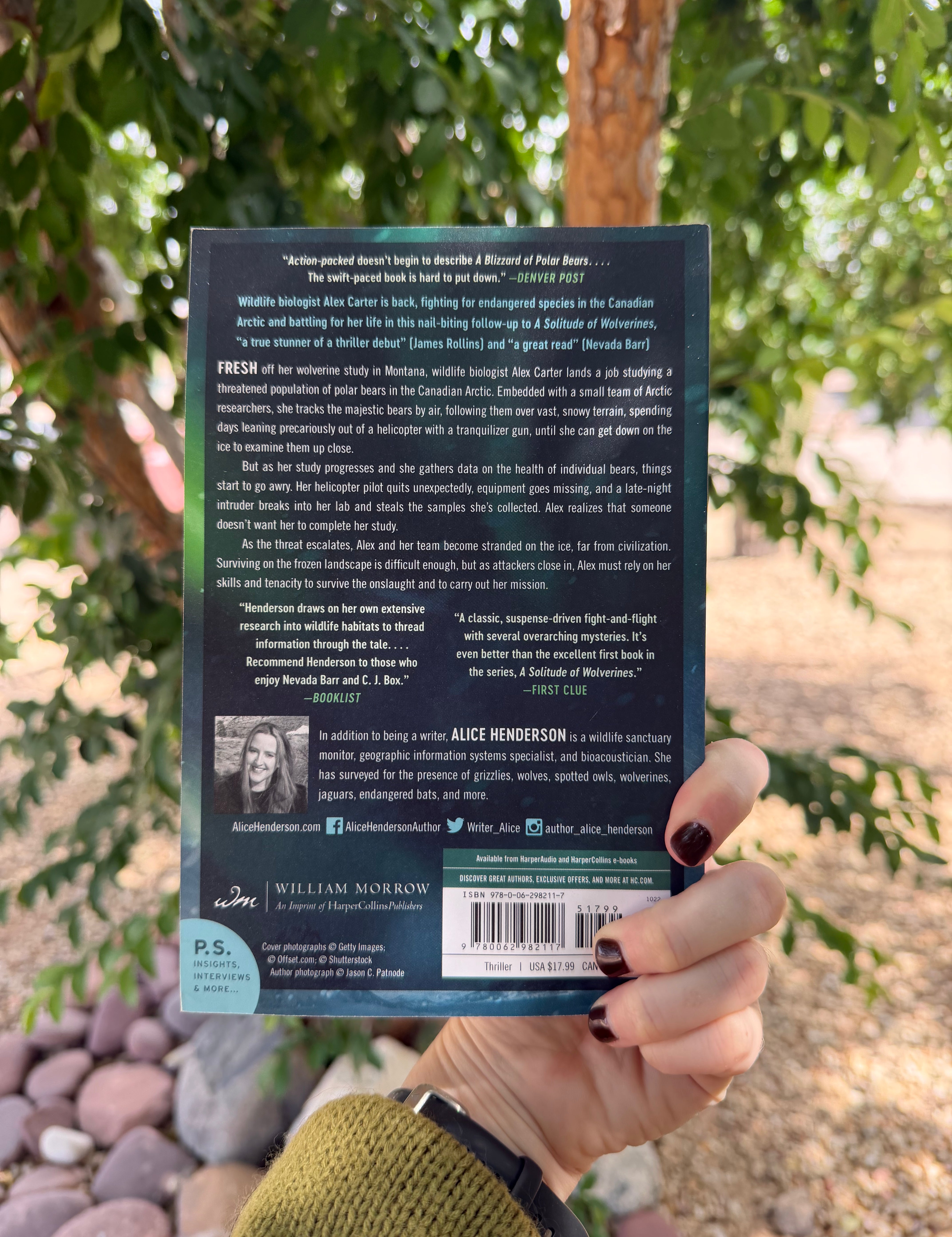 a blizzard of polar bears by alice henderson – alex carter series book 2 | arctic wildlife conservation thriller