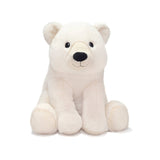polar bear plushie | polar bear book buddy | polar bear stuffed animal