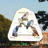Holy triangle Pigeon Sticker