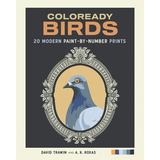 Coloready Birds: 20 Modern Paint-By-Number Prints