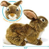 Brigid the Brown Rabbit | 10 Inch Stuffed Animal Plush