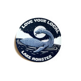 love your local lake monster sticker | cryptid sticker