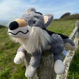 weighted wolf | weighted plushie | wolf plush