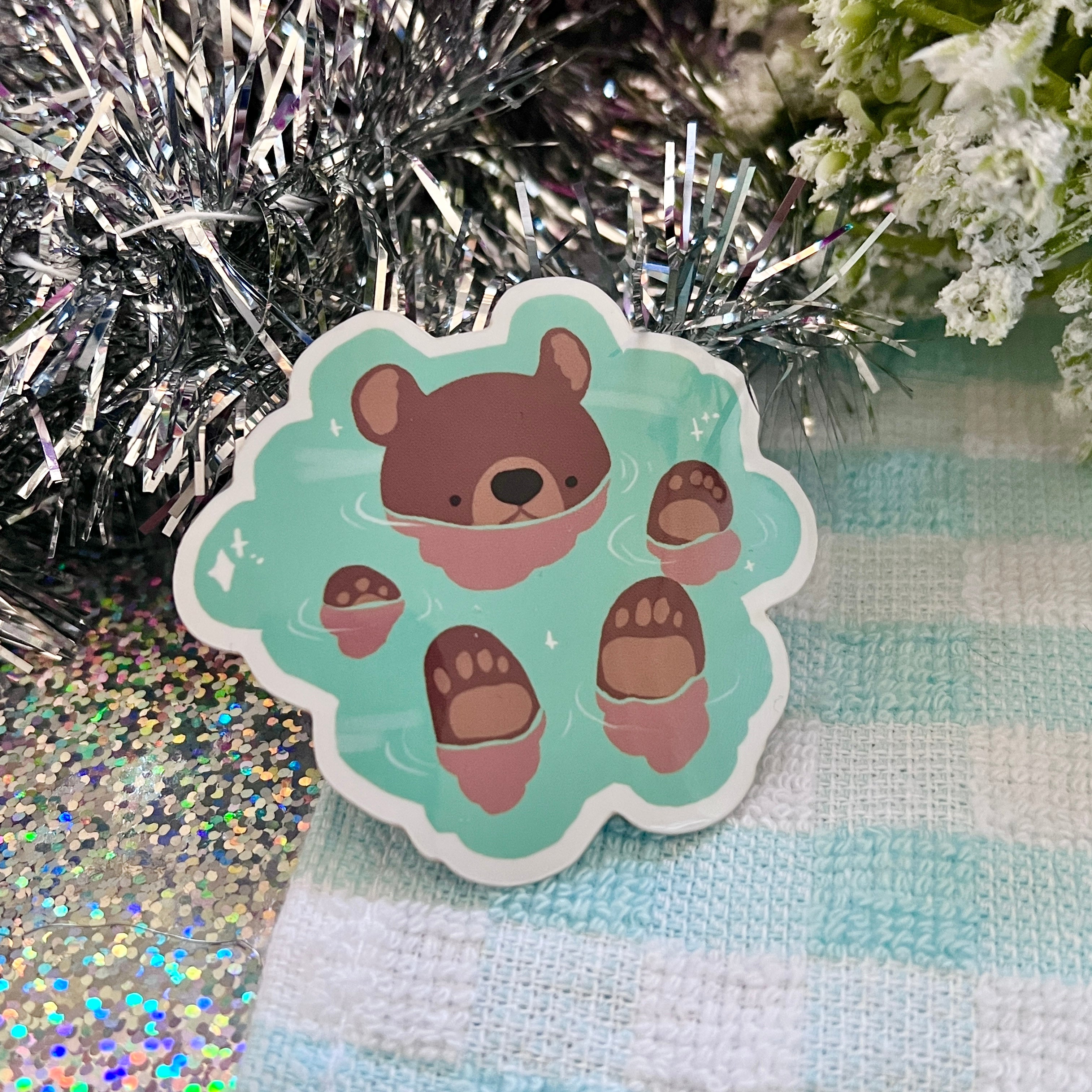 River Bear ~ Sticker v.2