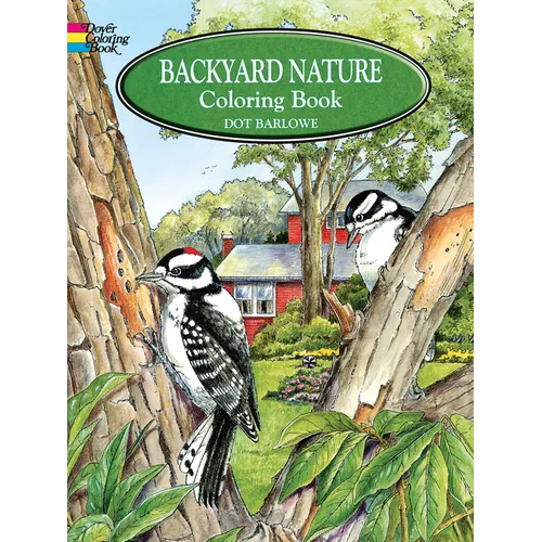 Backyard Nature Coloring Book